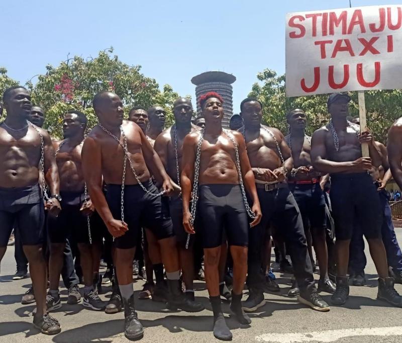 File image of Erick Omondi at Parliament buildings